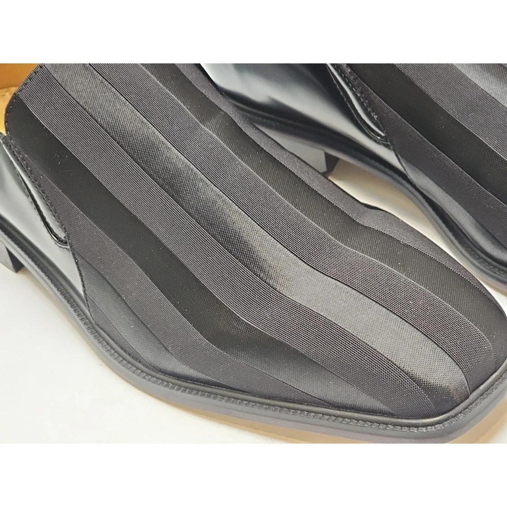 Giorgio Brutini Dress Shoes Men's Size 10.5 M Black Leather Slip On Oxford
